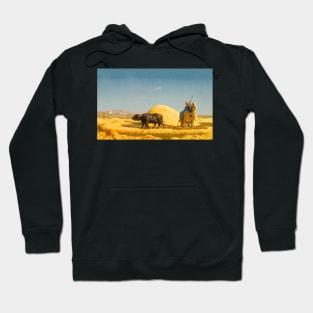 The Grain Threshers by Gerome Hoodie